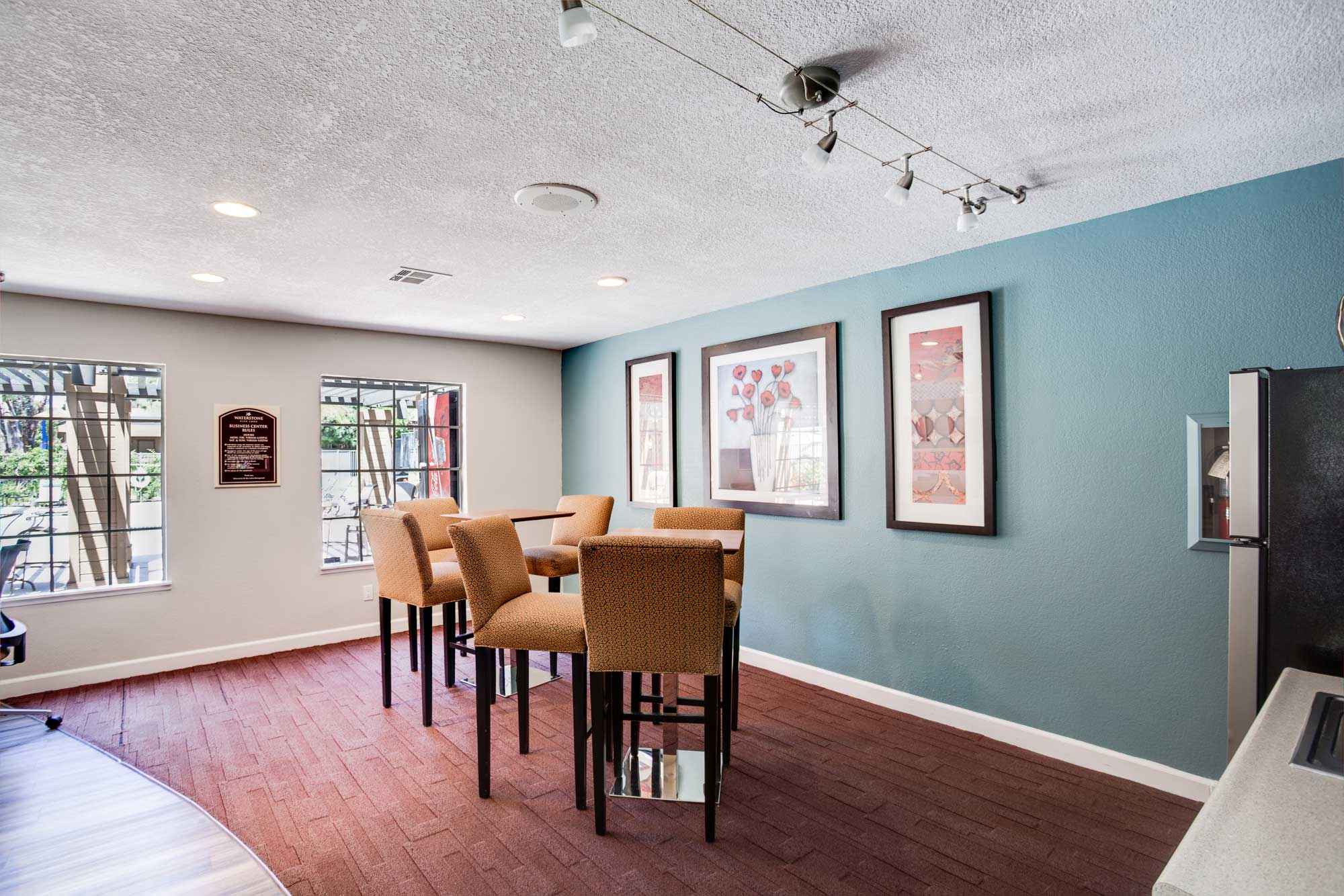 business office tables chairs at Waterstone